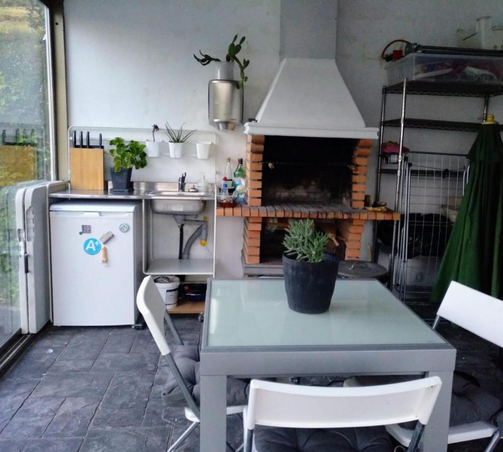 산티아고데콤포스텔라 Casa Rocha Velha Con Terraza Y Piscina Particular 아파트 외부 사진