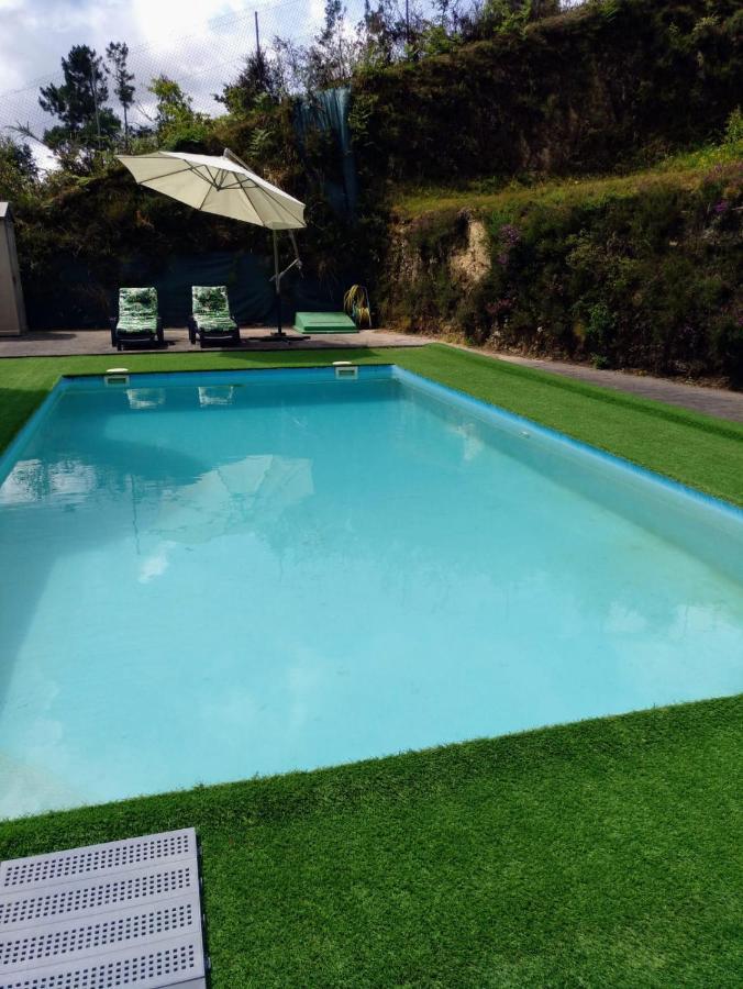 산티아고데콤포스텔라 Casa Rocha Velha Con Terraza Y Piscina Particular 아파트 외부 사진
