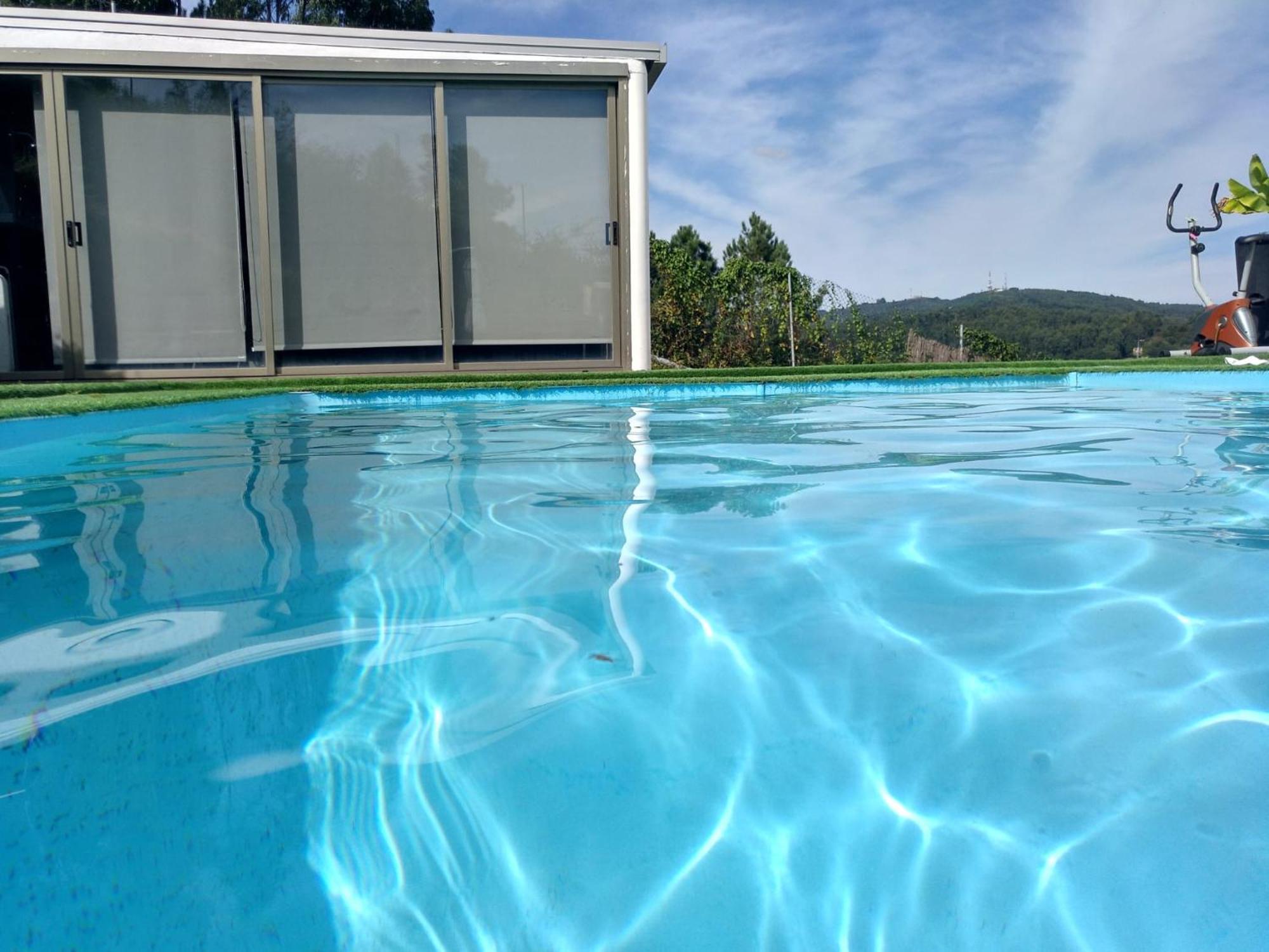산티아고데콤포스텔라 Casa Rocha Velha Con Terraza Y Piscina Particular 아파트 외부 사진